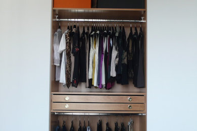 This is an example of a modern wardrobe in Milan.