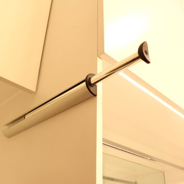 Vanity walk in closet