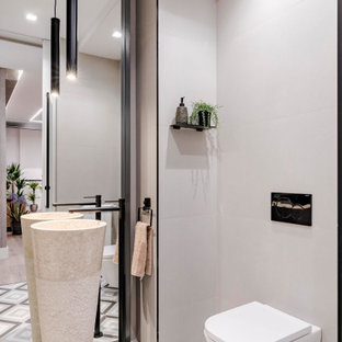 Fotos de baños | Diseños de baños con lavabo con pedestal - Enero 2021