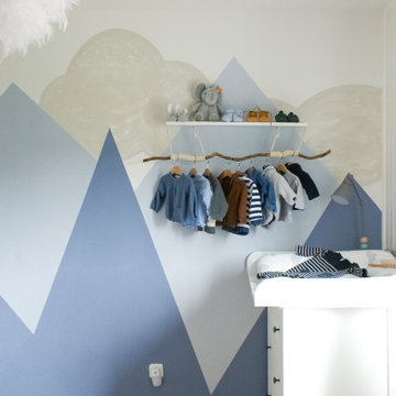 Nappy Corner with Mountain Mural