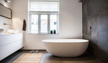Top 15: De mest populære danske badeværelser på Houzz