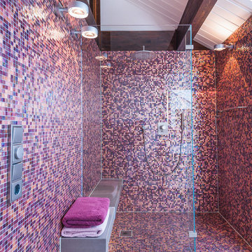 Duschbad mit Mosaik