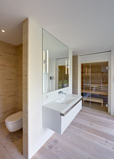 Contemporary Bathroom by Möhring Architekten