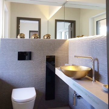Goldstück - Gäste WC mit einem Hauch von Luxus