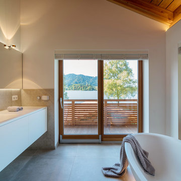 Luxuriöses Badezimmer am Schliersee