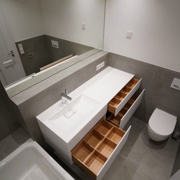 Modernisierung eines Badezimmer in München Bogenhausen