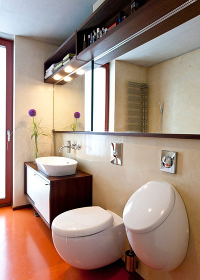 Modern Badezimmer by ambrus+co plan.werk gmbh