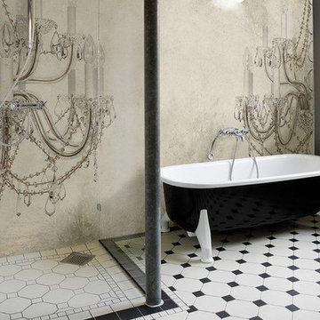 Tapeten von Wall&Deco, auch wasserfest für in die Dusche