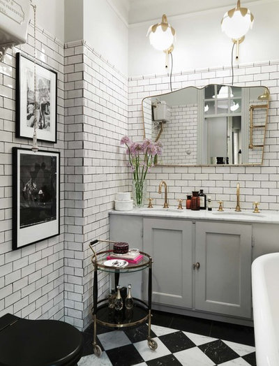 Eclectic Bathroom by Dusty Deco