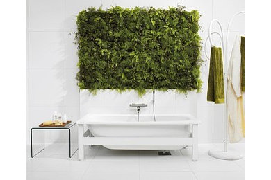 Idee per una stanza da bagno scandinava