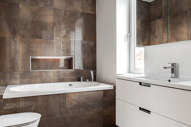 Design ideas for a scandi bathroom in Malmo.
