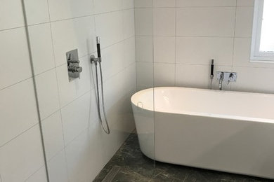 Inspiration for a modern bathroom in Stockholm.