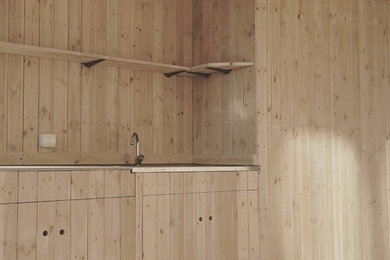 Bathroom - scandinavian bathroom idea in Stockholm