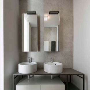 Ispirazione per un bagno di servizio contemporaneo