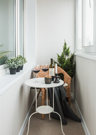 Scandinavian Sunroom by Anna Kovalchenko Interiors