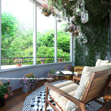Balcony by Mohab Draz Design Studio