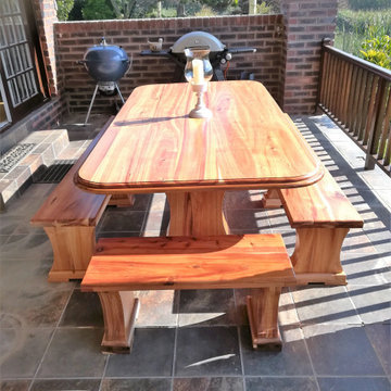 Blackwood Table and benches