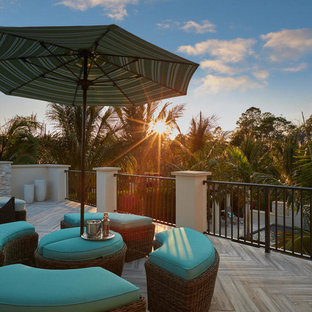 Inspiration for a balcony remodel in Miami