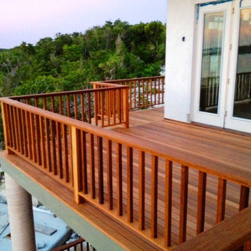 Cumaru Wood Deck - Balcony Deck in the Bahamas