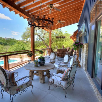 Eclectic Farmhouse by John Siemering Homes Austin TX