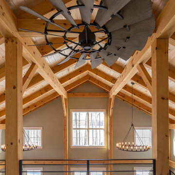 Exposed Timber Frame Roof System