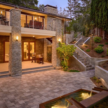 Exterior Balcony and Covered Porch