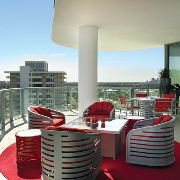Fort Lauderdale Beach Red