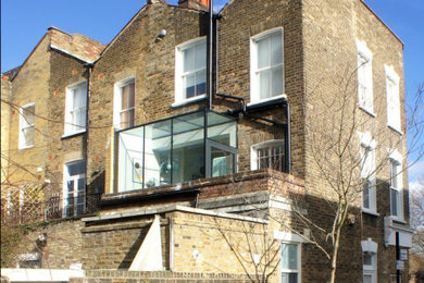 Glass Extension into Balcony