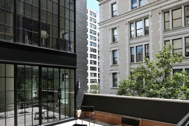 Minimalist balcony photo in New York