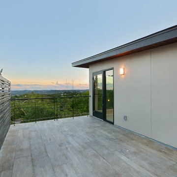 Modern Residence-Reclaimed Ivory White Oak Wood