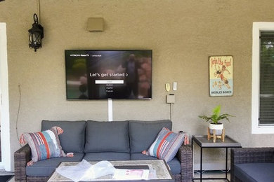 Patio Entertainment TV Mounting