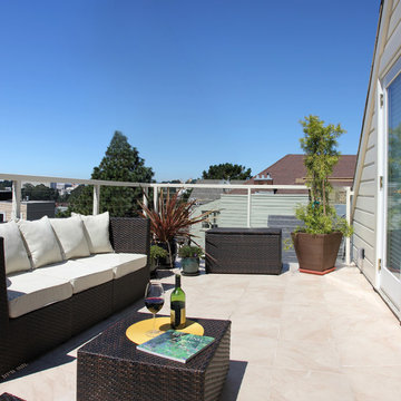 Roof Deck for San Francisco Haight Addition and Remodel