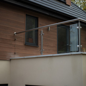 Stainless Steel Post Glass Balustrades