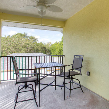 The Sundial | Master Suite Covered Deck | New Home Builders in Tampa Florida