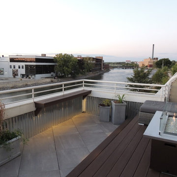 Urban Rooftop Deck