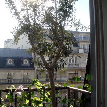 Un micro balcon à Paris Opéra...
