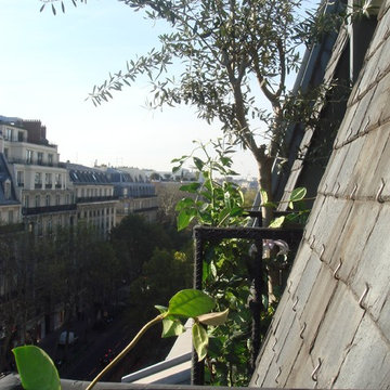Un micro balcon à Paris Opéra...