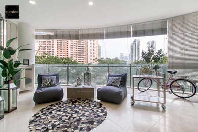 Trendy balcony photo in Singapore