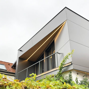 NACHHER - Zubau in Holzbauweise mit Metallfassade