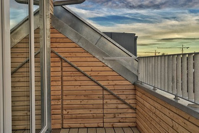 На фото: балкон и лоджия в современном стиле
