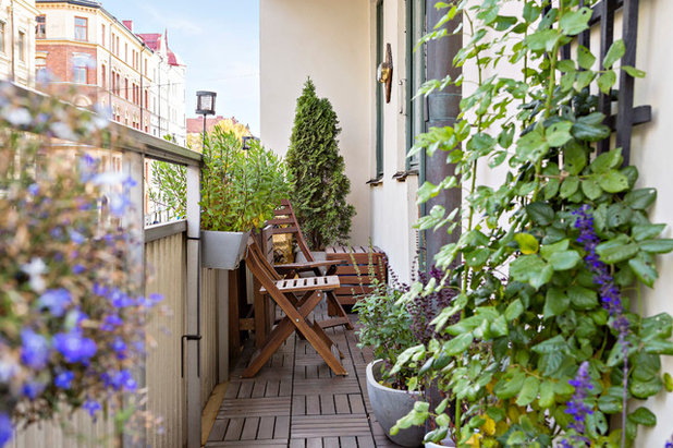 Skandinavisch Balkon by Berggren Hörle Fastighetsmäklare AB