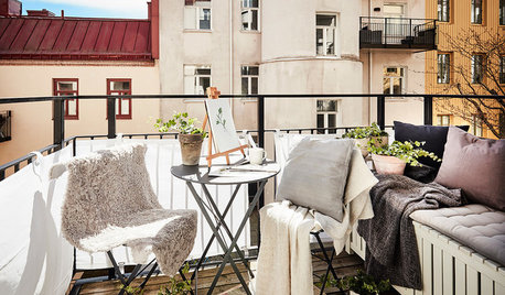 Balkon dekorieren: 8 schnelle Styling-Ideen für den coolen Scandi-Look