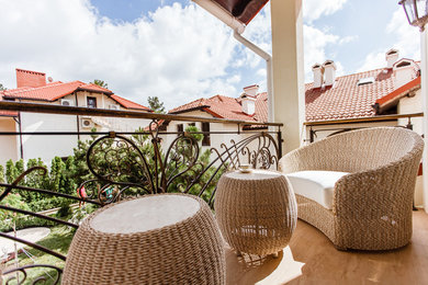 Immagine di un balcone mediterraneo