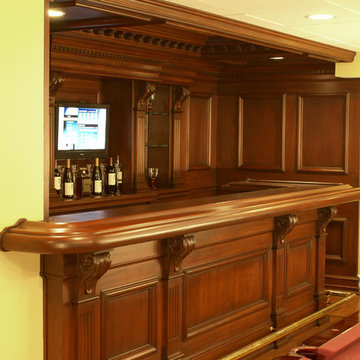 Basement Custom Made Bar