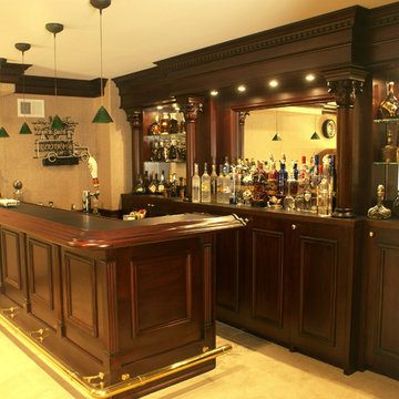 Corner Residential Bar Design