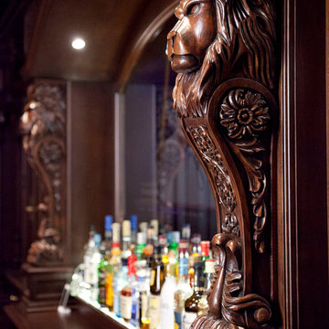 Traditional Carved Bar
