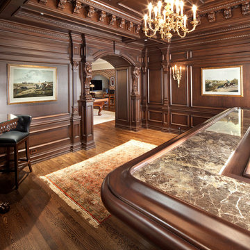 Traditional Carved Bar