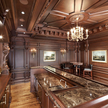 Traditional Carved Bar