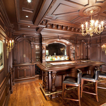 Traditional Carved Bar