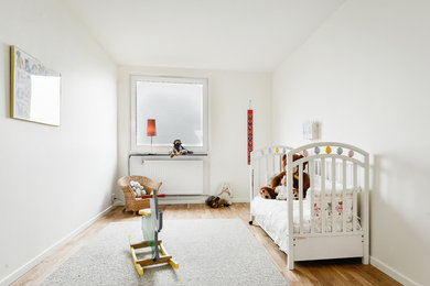 Example of a danish kids' room design in Stockholm